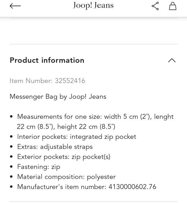 Дамска чанта Joop! Jeans