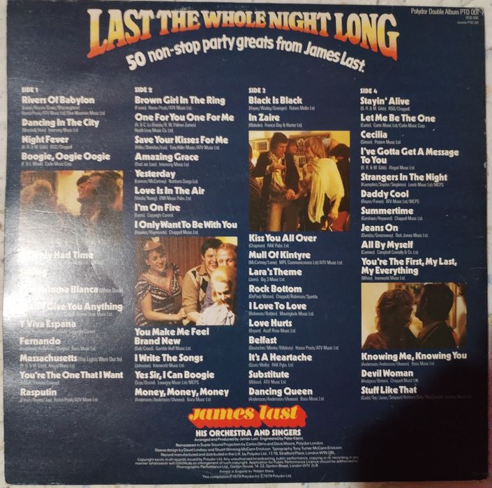 3 Viniluri 1 Angela Similea, 2James Last album dublu