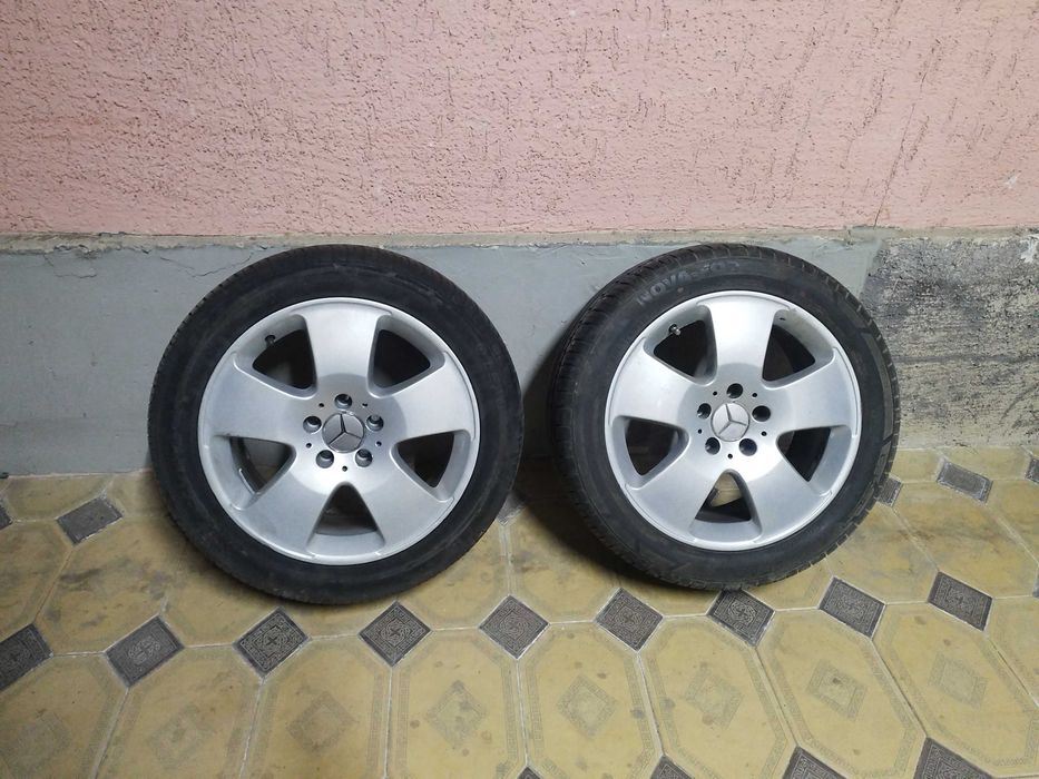 Диск с резиной на мерс