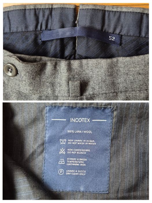 Pantaloni de lux Incotex, Venezia 1951, Super 100's, Bărbați - 52