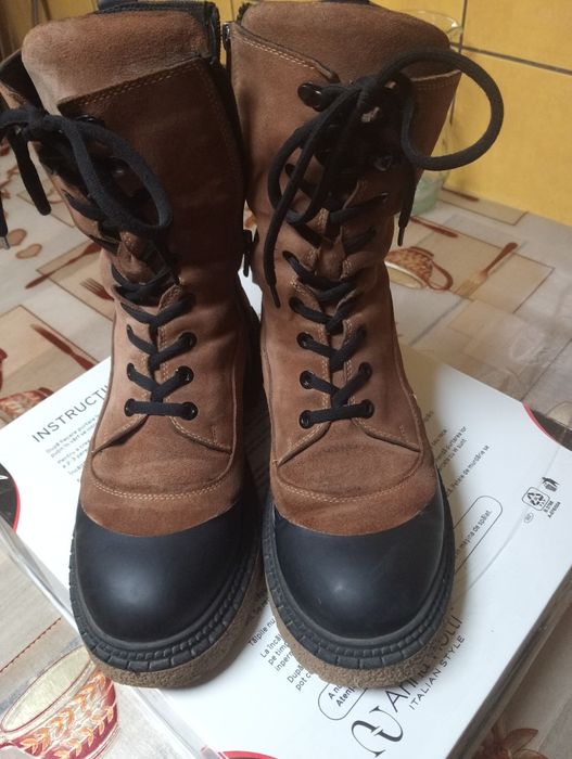 Ghete piele îmblănite