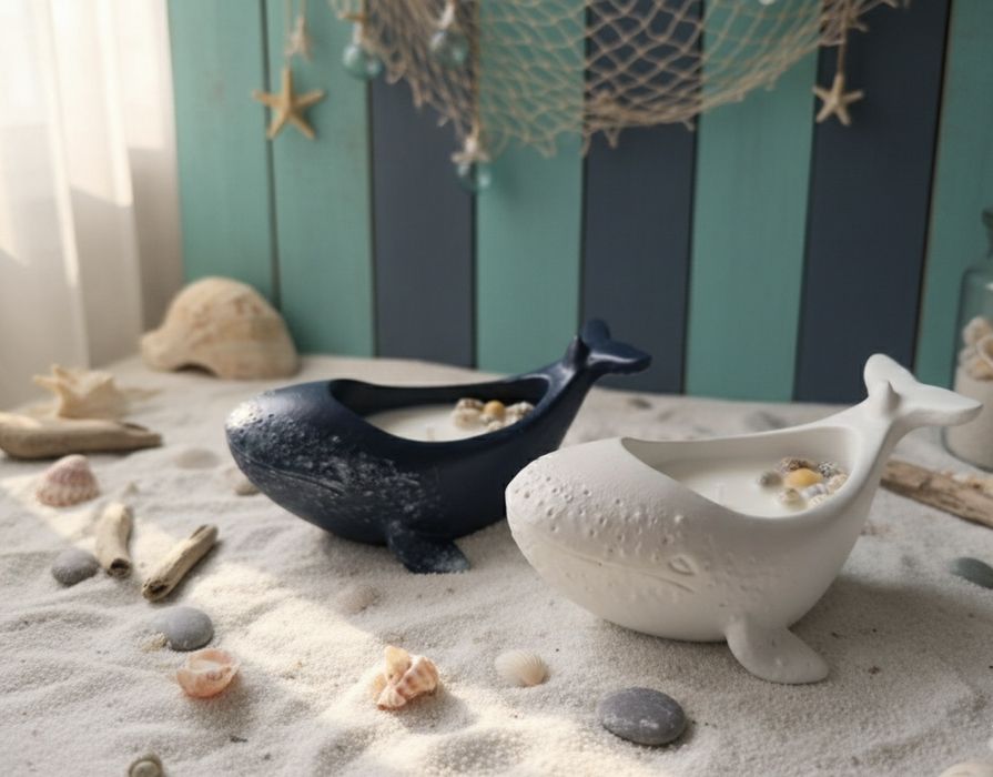 Ароматическая свеча "Кит"