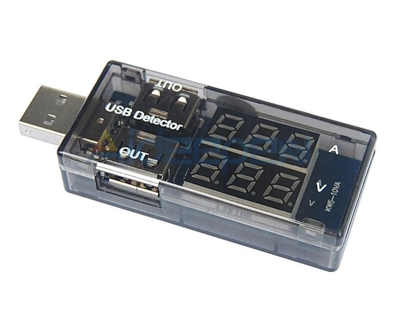 Tester tensiune intensitate curent cu mufă USB