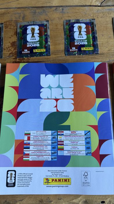 Официален Албум на Световно Първенство 2026 PANINI