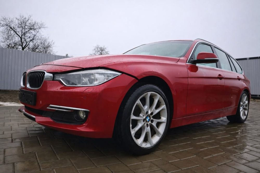 Dezmembrez BMW 320d X-drive 4x4 F31 Luxury,Navi,Xenon,Recaro crem,suspensie adaptiva,carlig -Culoare: Melbourne Red Metallic