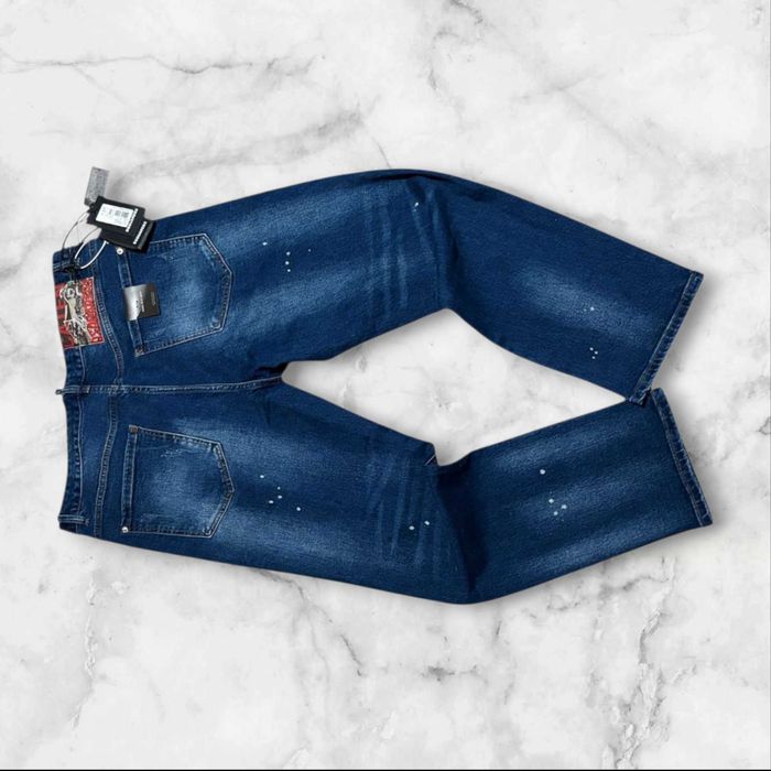 Blugi Dsquared 2 albastri