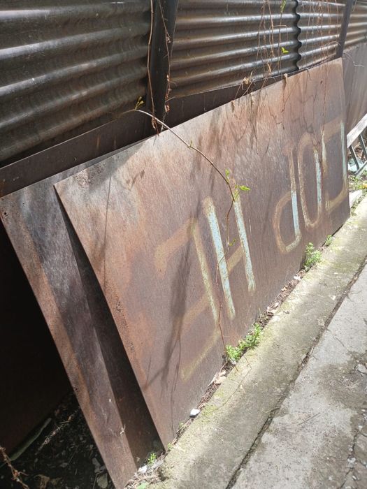 Железные листы 2,5 тольщина