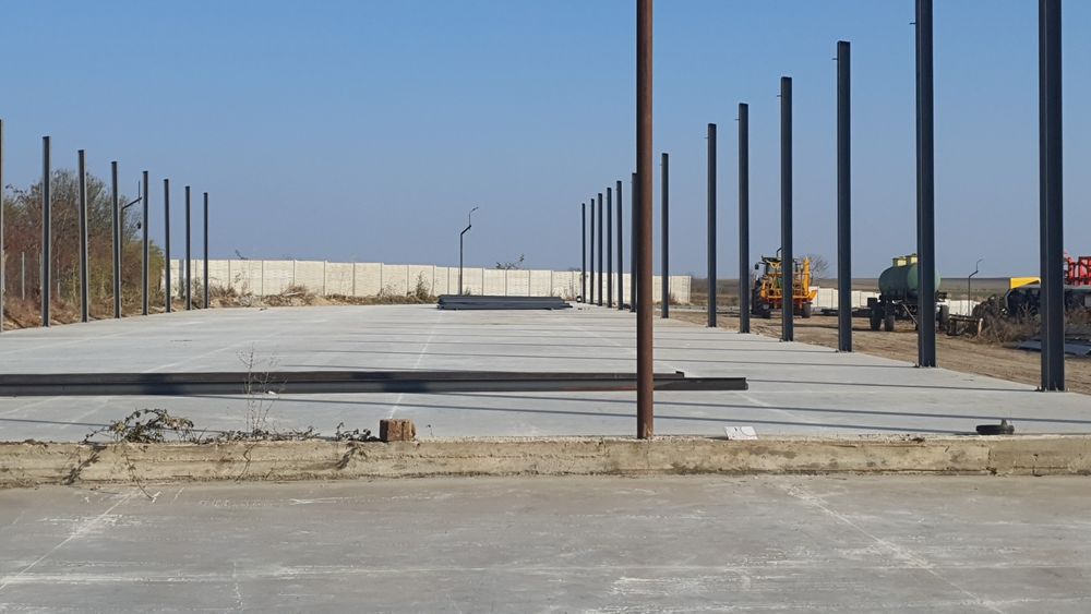 Hala mare 25x70m hale la comanda hala pe suruburi  hale demontabile