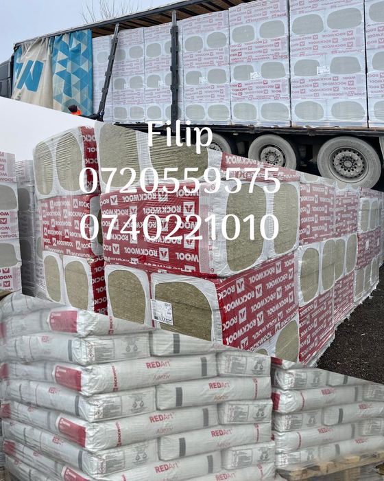 Vata rockwool fatada/interior - stocuri mari
