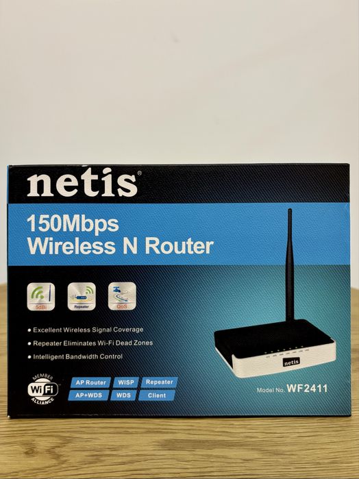 Router WiFi Netis WF2411 – 150 Mbps, stare foarte bună