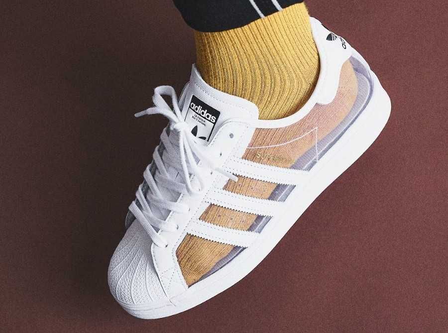 ЧЕРЕН ПЕТЪК Оригинални Унисекс кецове *ADIDAS SUPERSTAR* EU37.5 ,38