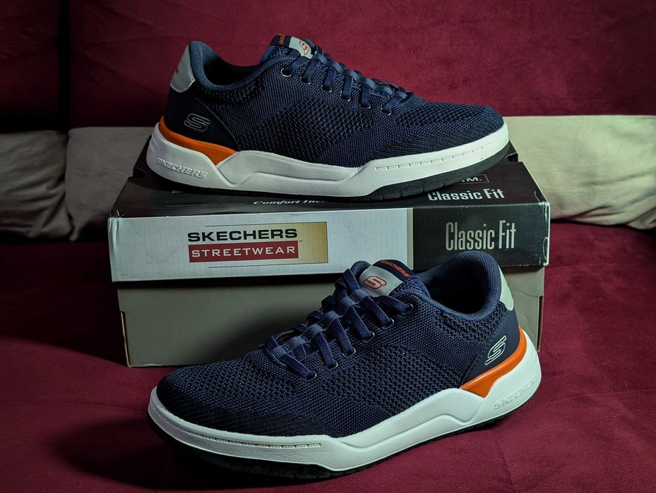 Pantofi sport SKECHERS bleumarin, CORLISS 41 (echivalent 42)