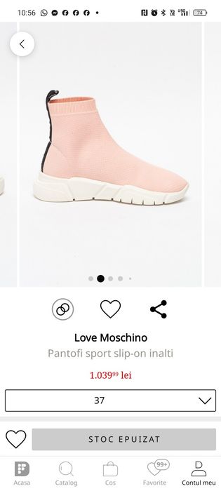 Ocazie Love Moschino 37 originali