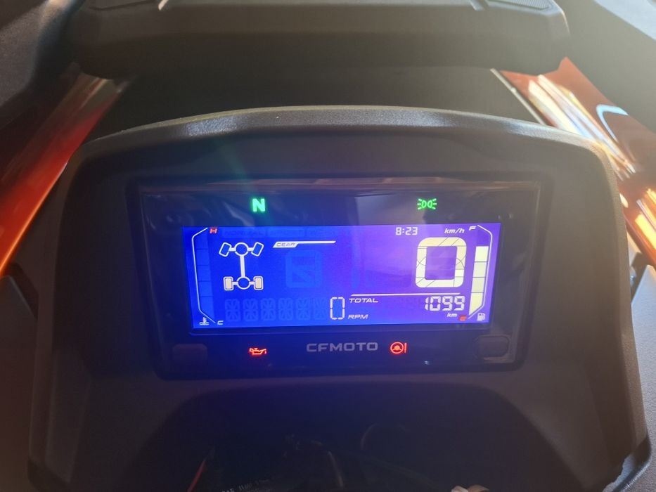 Vând ATV CF MOTO 520l + remorca Repo 2600/1700 basculabila