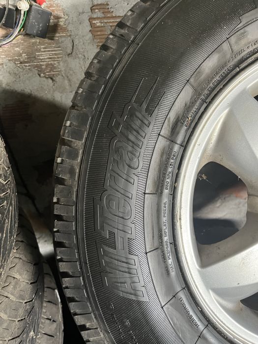 4бр гуми all terrain dot 22г на 90% 245.70.16