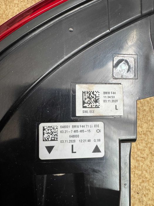 Stop Spate Stânga - BMW F44 Seria 2 (2019 - 2023) – OEM 648001