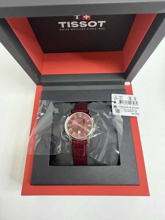 Оригинальные новые Tissot Carson Premium Lady женские часы Швейцария.