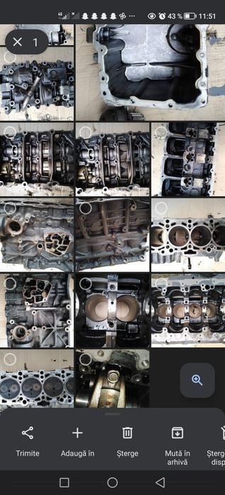 Motor Audi b7 2008