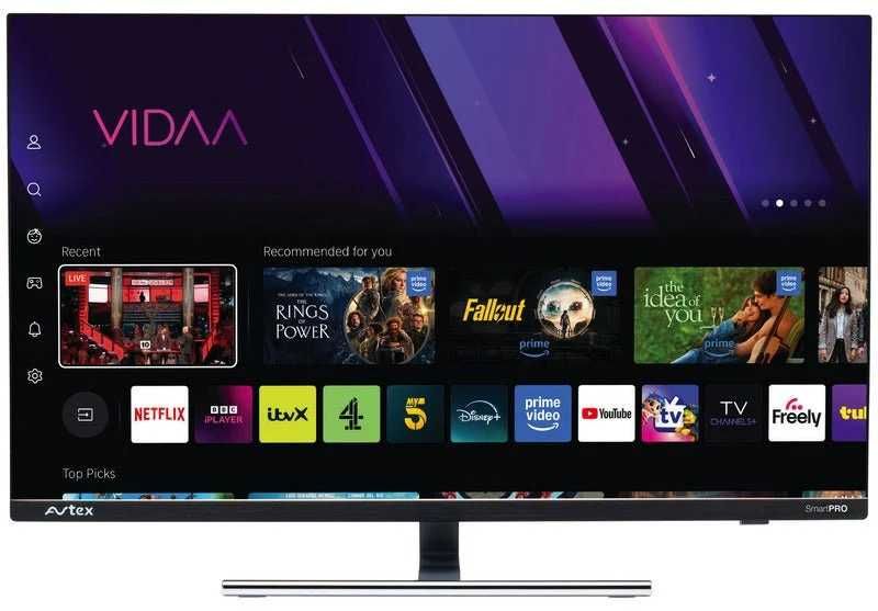 Televizor Smart TV 12V  Avtex Full HD cu sistem de operare VIDAA - 24"