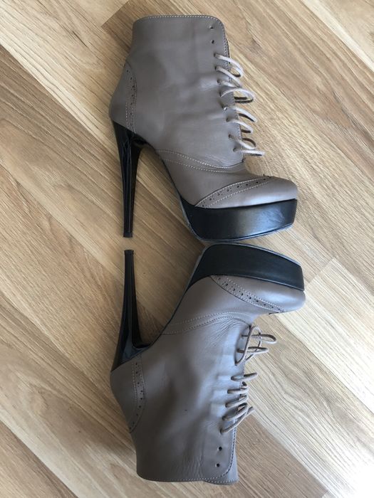 Botine piele naturala