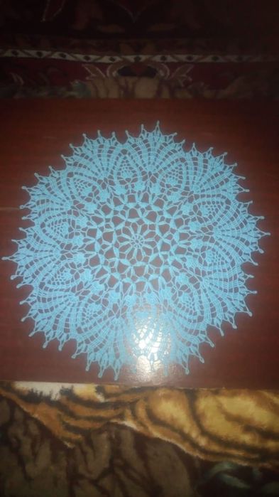 Вязаные салфетки