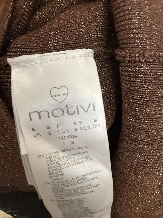 Pulover subtire stralucitor Motivi,marime S