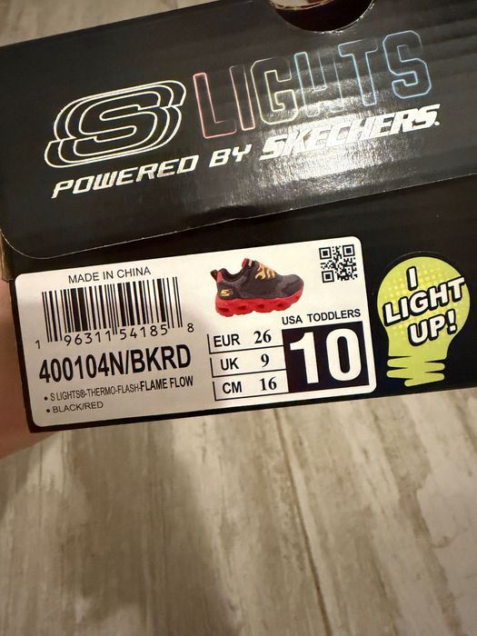 Adidasi skechers cu luminite