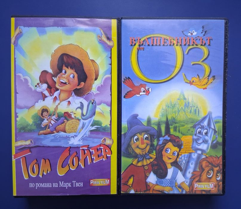 Видеокасети VHS  Анимации