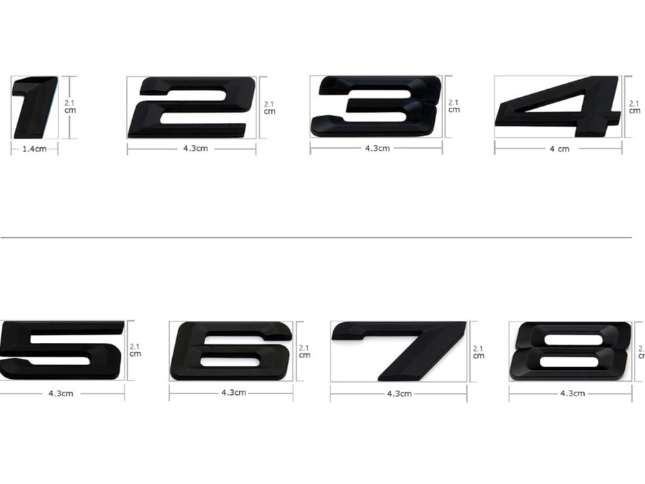 НОВА емблема (надпис) за БМВ 530i + ПОДАРЪК !