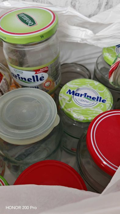 Банки стеклянные