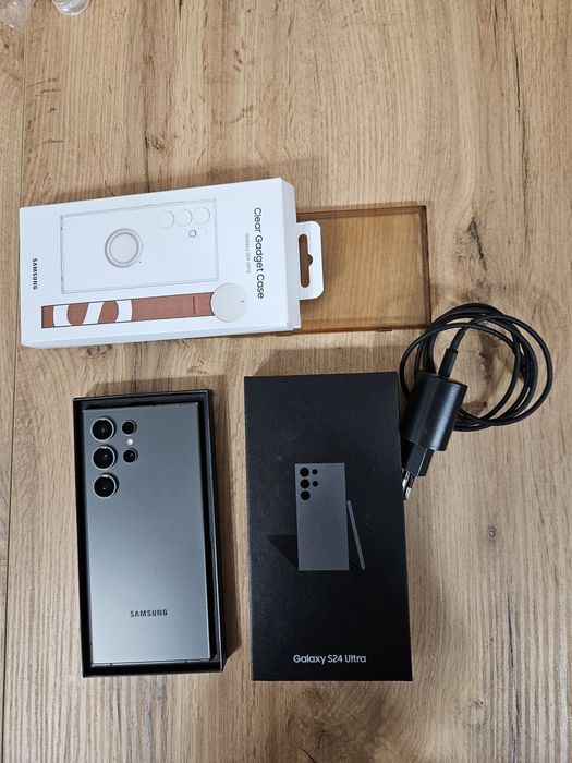 Samsung Galaxy S24 Ultra, Dual SIM, 12GB RAM, 256GB, 5G, Titanium Black
