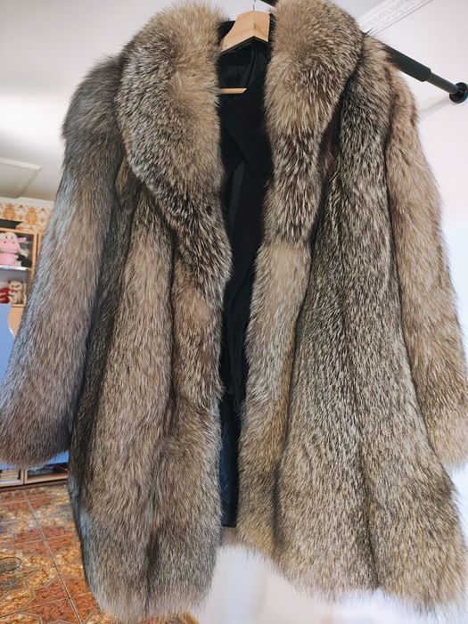 Blană de vulpe naturală