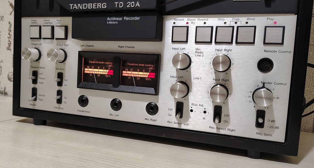 Magnetofon Tandberg TD 20A, 4 piste
