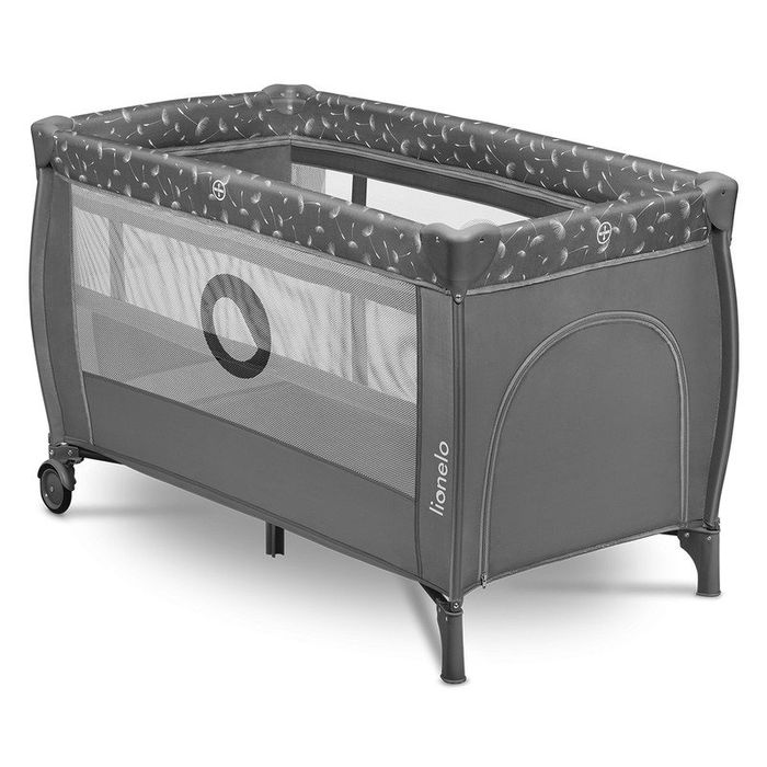 Patut pliabil Lionelo Stefi PLUS 2 in 1. 120x60, 0-36 luni / 15kg