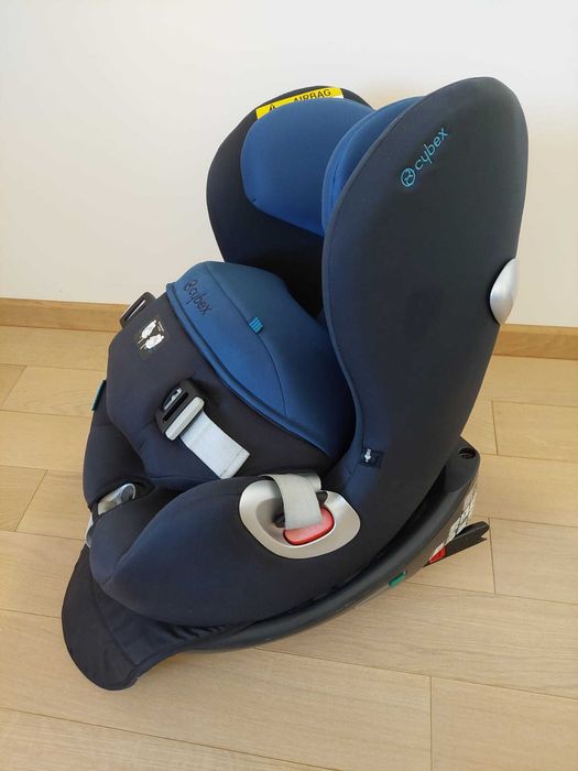 Scaun Auto Cybex Sirona Platinum 0-18 kg 360 grade True Blue - Navy Blue & Insert nou-nascut