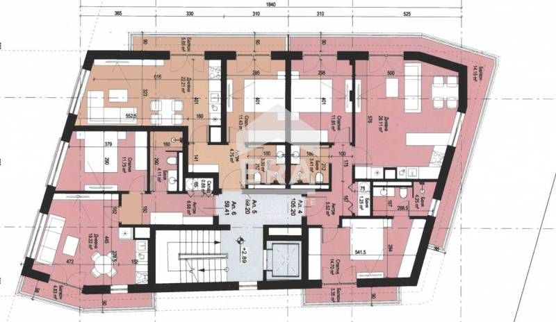 Продава се Тристаен апартамент в София, Горна баня - 121 кв.м за 919 €/кв.м - Снимка #2