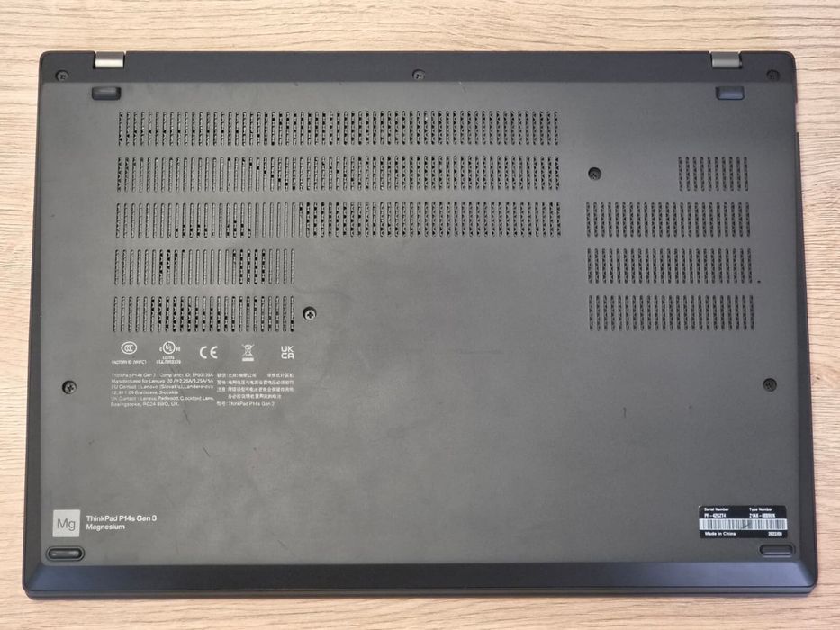 Lenovo ThinkPad P14s Gen 3 i7-1260P 24GB 512GB SSD NVIDIA T550 4GB