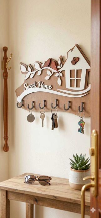 Cuier  pentru chei "Sweet Home"