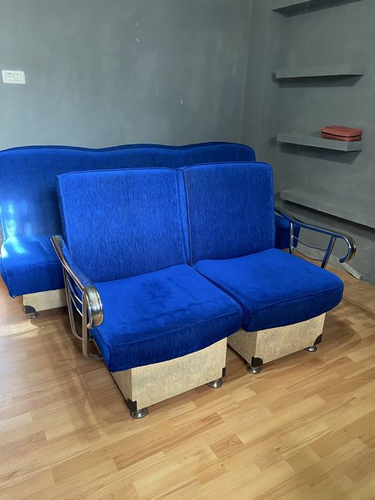 canapea extensibila si 2 fotolii extensibile