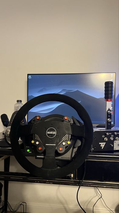 Racesim Thrustmaster t300 sparco t3pa si baza playseat
