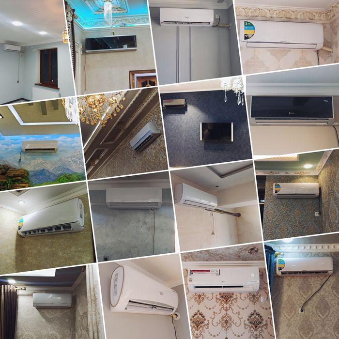 Ремонт Установка Заправка демонтаж Кондиционеров