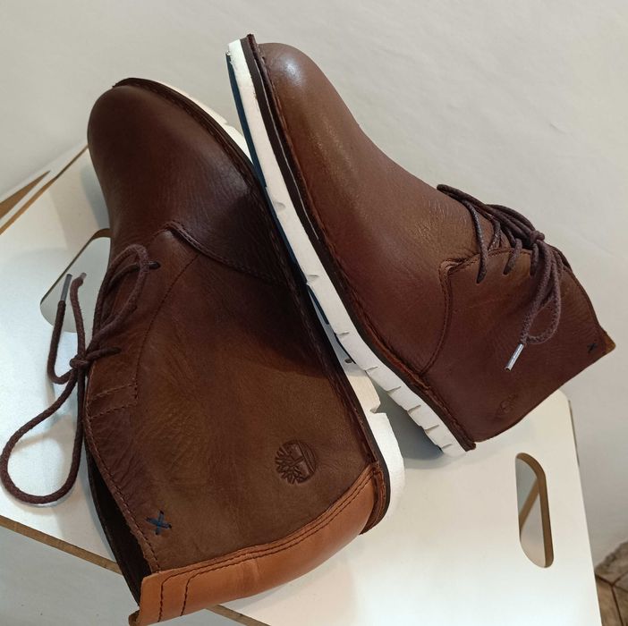 Ghete lace up 44 44.5  desert premium Timberland piele naturala moale