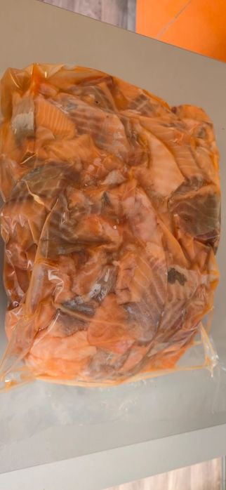 Обрезь семги стрипсы