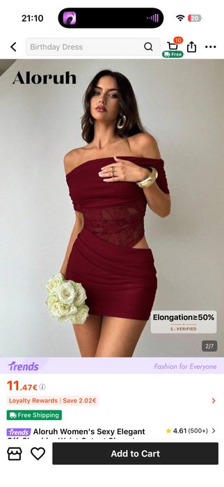 Нова рокля Shein