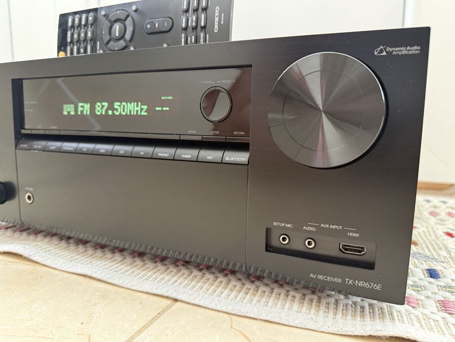 Onkyo TX-NR676 Dolby Atmos Wi-Fi Bluetooth