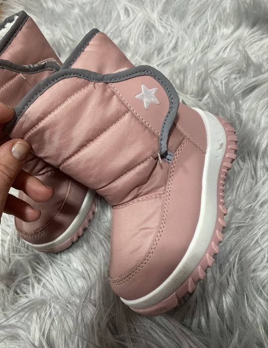 Ghete de zapada impermeabile, imblanite, fete, marime 25, Sinsay