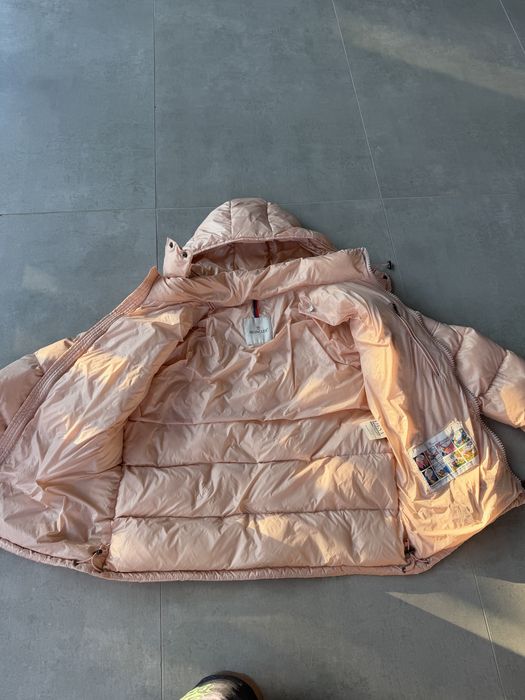 Geaca moncler maya pink