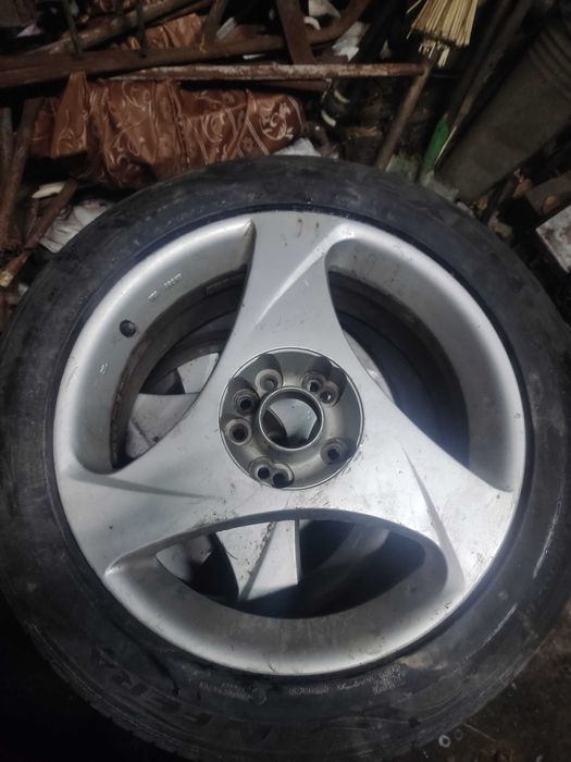 Титанка диски размер 17 с резинками