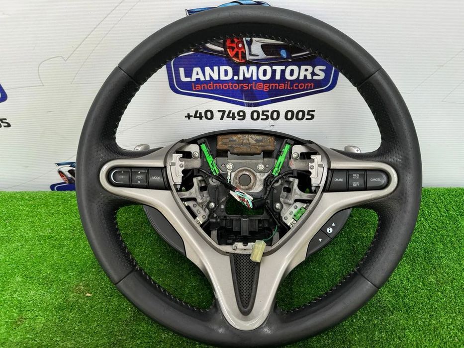 VOLAN PIELE CU COMENZI SI PADELE HONDA INSIGHT 2011