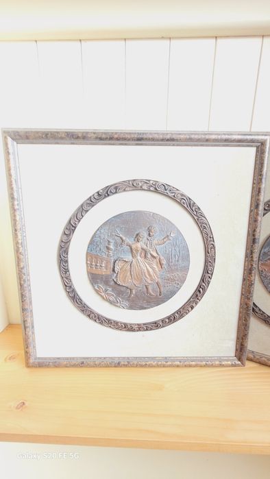 Декоративна релефна картина имитация на дърворезба